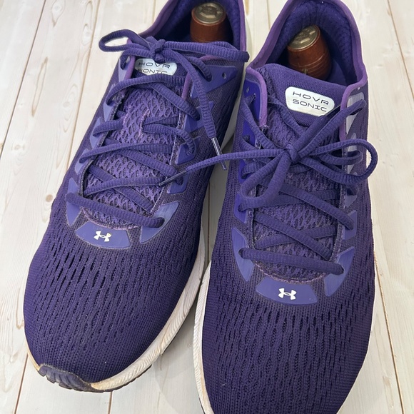 Under Armour HOVR Sonic Purple Mesh Running Shoes Men's - Picture 11 of 11
